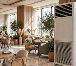Máy lạnh Daikin tủ đứng: chọn công suất nào cho sảnh, nhà hàng, hội trường?