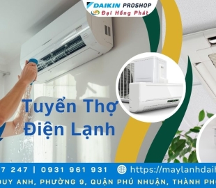 Tuyển Thợ Điện Lạnh TPHCM – Việc Làm Ổn Định, Lương Cao, Đãi Ngộ Hấp Dẫn