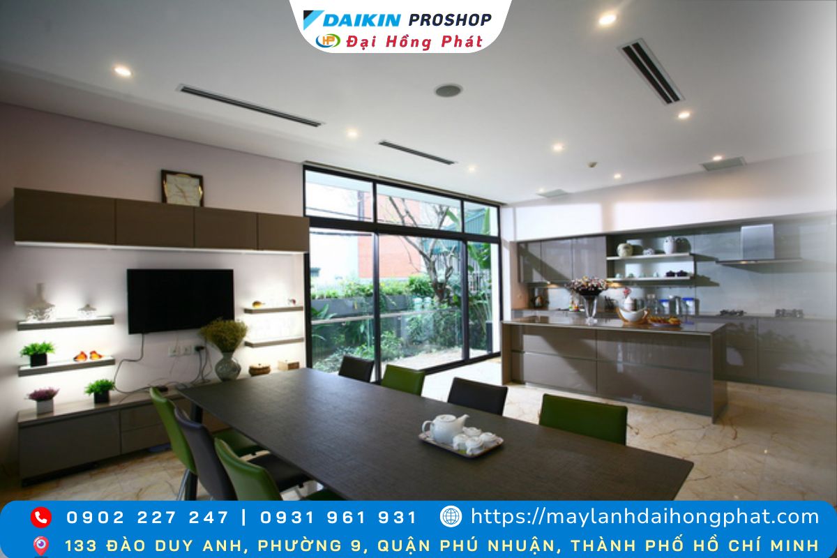 Máy lạnh giấu trần Daikin – Ưu điểm nổi bật 